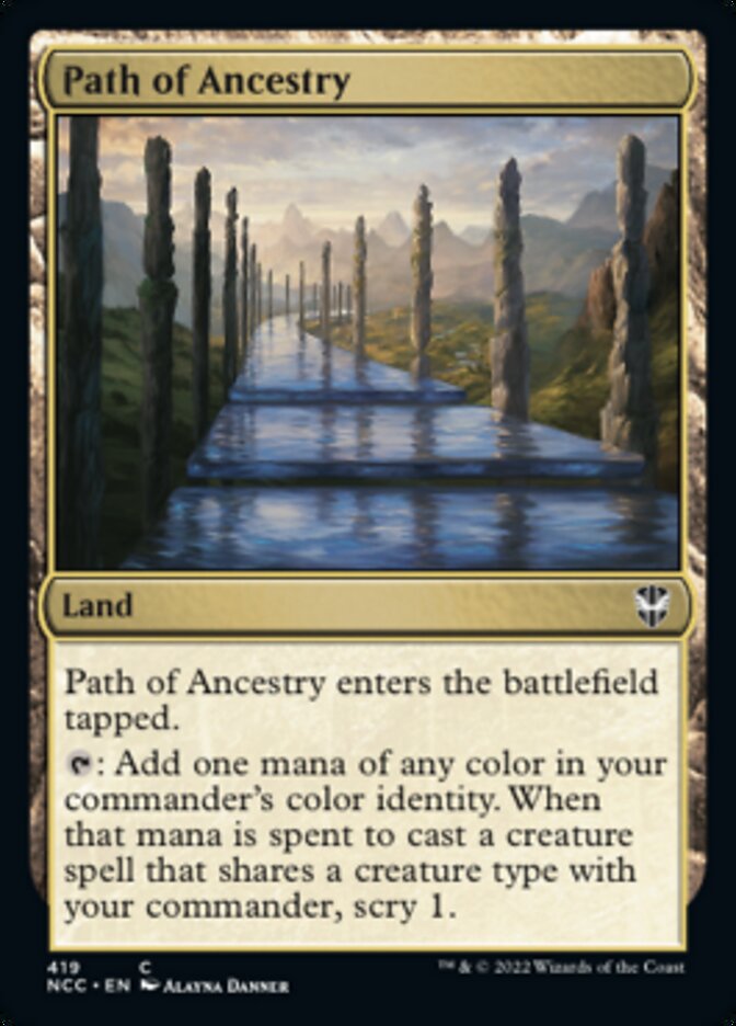 Path of Ancestry [Streets of New Capenna Commander] | Cracking-Singles