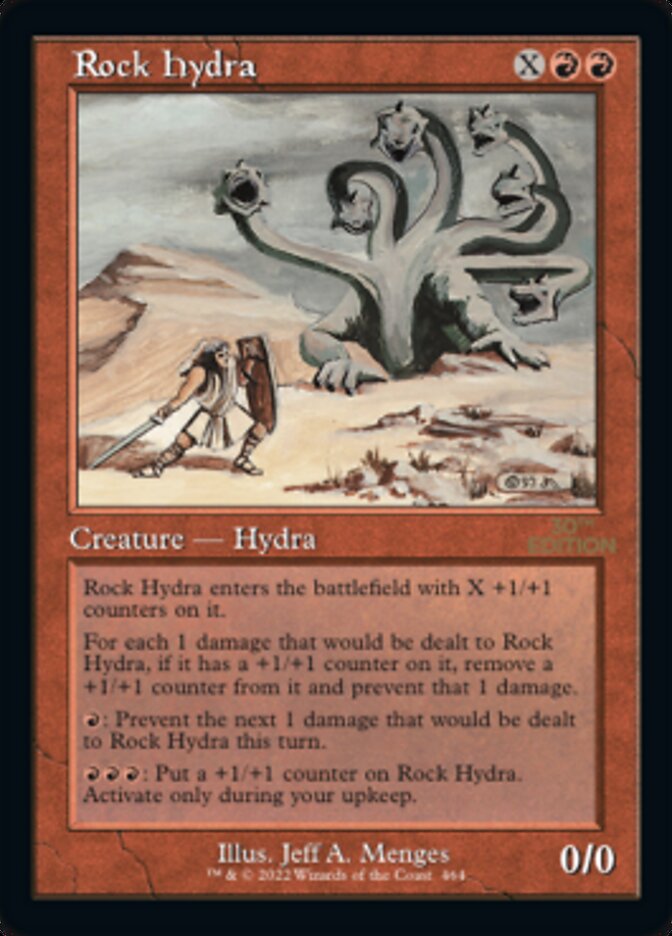 Rock Hydra (Retro) [30th Anniversary Edition] | Cracking-Singles