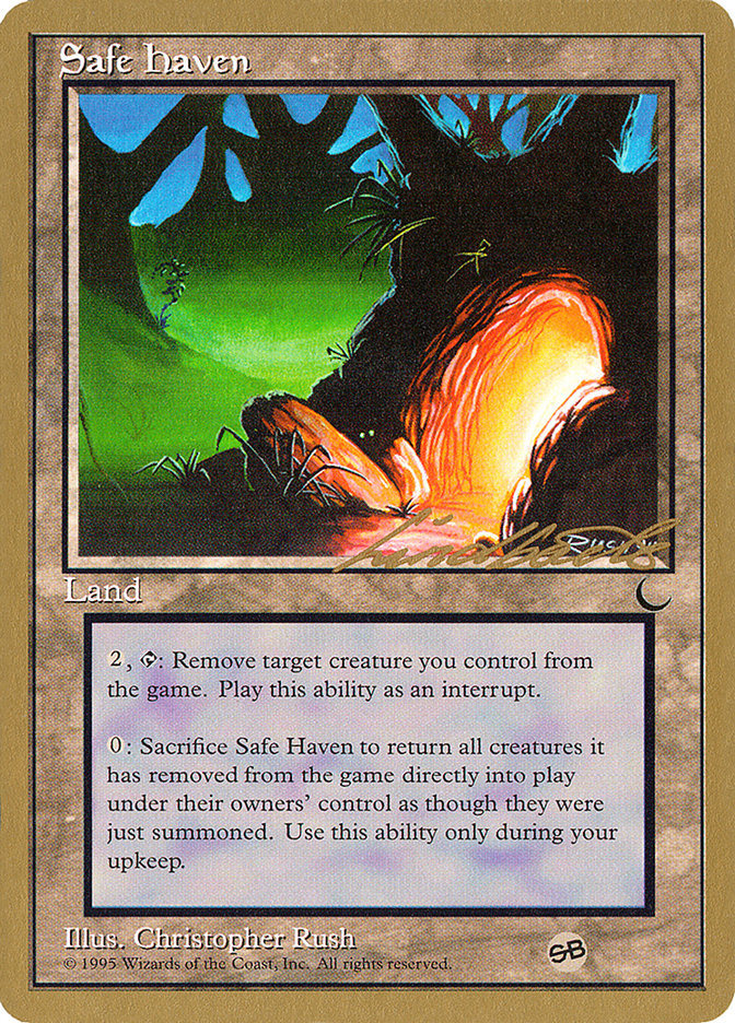 Safe Haven (Leon Lindback) (SB) [Pro Tour Collector Set] | Cracking-Singles