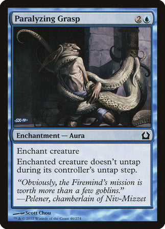 Paralyzing Grasp [Return to Ravnica] | Cracking-Singles