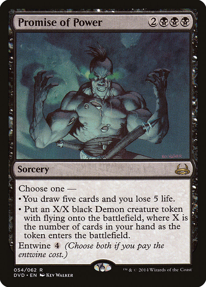Promise of Power (Divine vs. Demonic) [Duel Decks Anthology] | Cracking-Singles