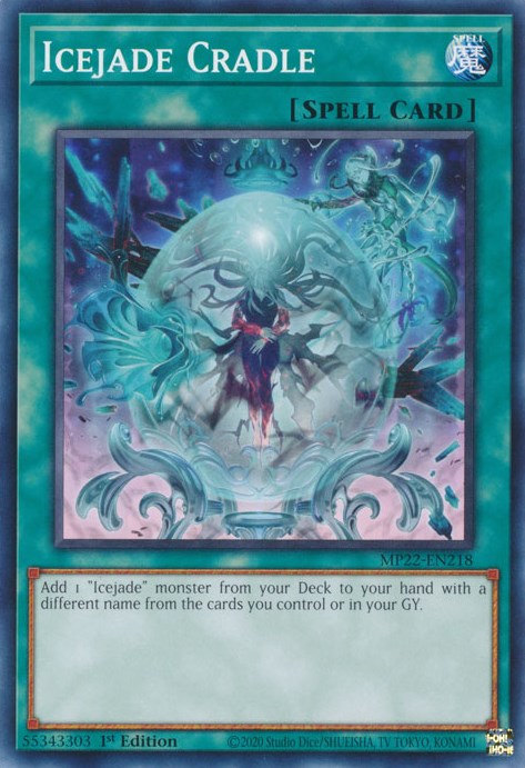 Icejade Cradle [MP22-EN218] Common | Cracking-Singles