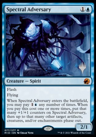 Spectral Adversary (Promo Pack) [Innistrad: Midnight Hunt Promos] | Cracking-Singles