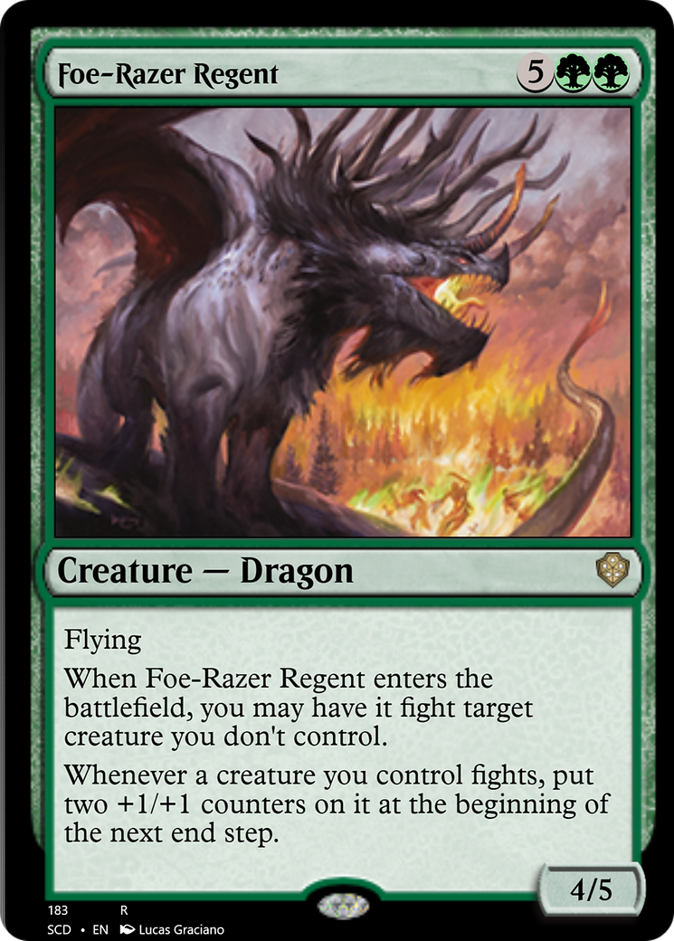 Foe-Razer Regent [Starter Commander Decks] | Cracking-Singles