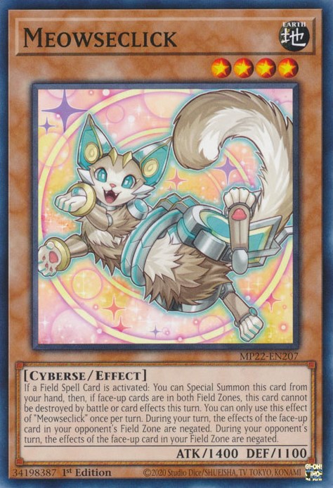 Meowseclick [MP22-EN207] Common | Cracking-Singles