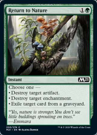 Return to Nature [Core Set 2021] | Cracking-Singles