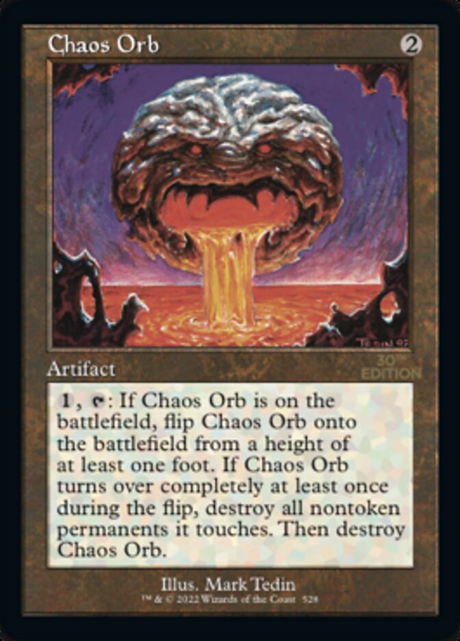 Chaos Orb (Retro) [30th Anniversary Edition] | Cracking-Singles