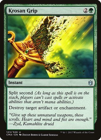 Krosan Grip [Commander Anthology] | Cracking-Singles