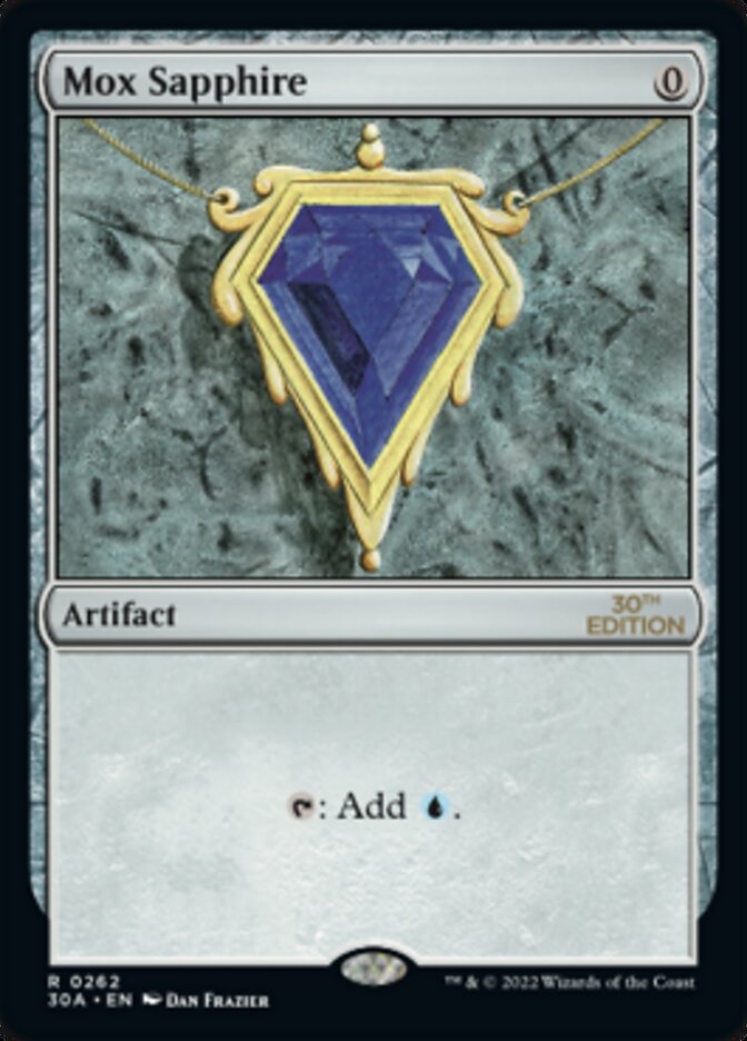 Mox Sapphire [30th Anniversary Edition] | Cracking-Singles