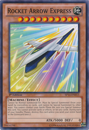 Rocket Arrow Express [SP14-EN015] Common | Cracking-Singles