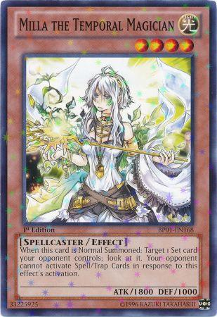 Milla the Temporal Magician [BP01-EN168] Starfoil Rare | Cracking-Singles