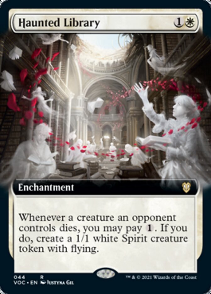 Haunted Library (Extended) [Innistrad: Crimson Vow Commander] | Cracking-Singles