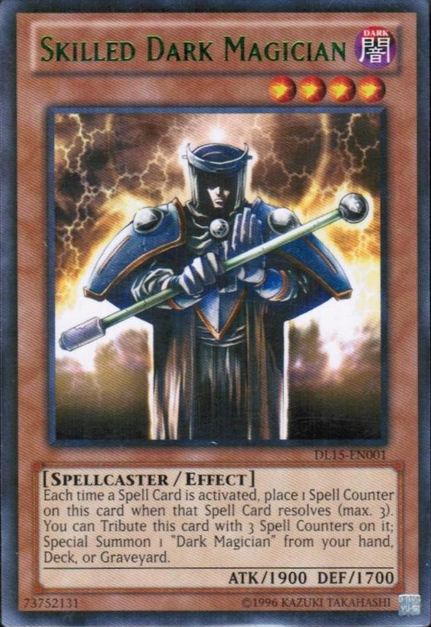 Skilled Dark Magician (Green) [DL15-EN001] Rare | Cracking-Singles