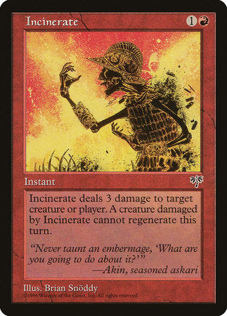 Incinerate [Mirage] | Cracking-Singles