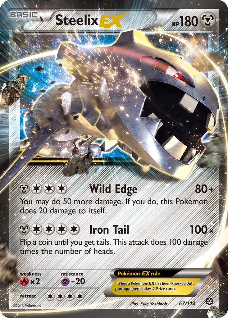 Steelix EX (67/114) [XY: Steam Siege] | Cracking-Singles