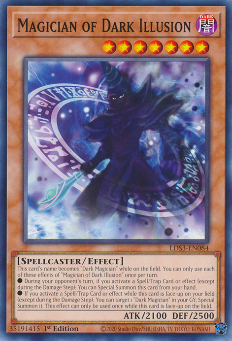 Magician of Dark Illusion [LDS3-EN084] Common | Cracking-Singles