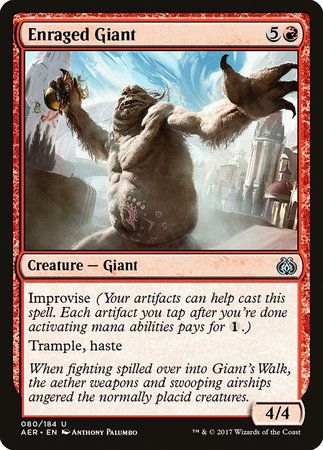 Enraged Giant [Aether Revolt] | Cracking-Singles