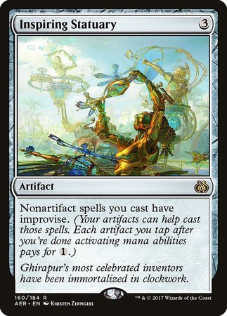 Inspiring Statuary [Aether Revolt] | Cracking-Singles