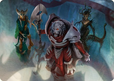 Norn's Decree Art Card [Phyrexia: All Will Be One Art Series] | Cracking-Singles