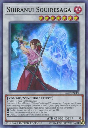 Shiranui Squiresaga [SAST-ENSP1] Ultra Rare | Cracking-Singles