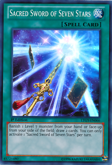 Sacred Sword of Seven Stars [LTGY-EN066] Super Rare | Cracking-Singles