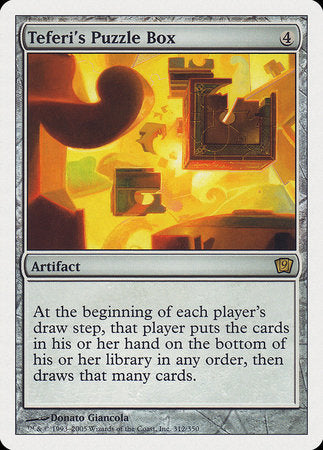 Teferi's Puzzle Box [Ninth Edition] | Cracking-Singles