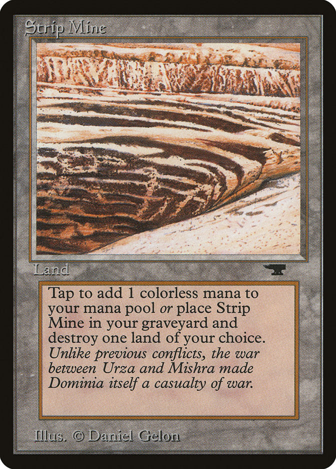Strip Mine (No Sky, No Tower) [Antiquities] | Cracking-Singles