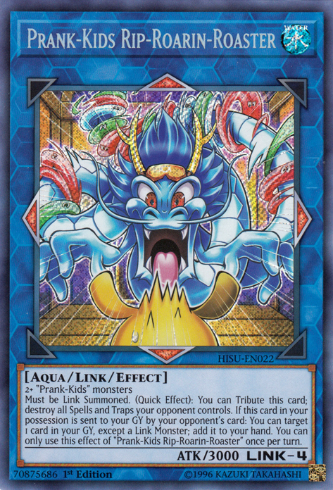 Prank-Kids Rip-Roarin-Roaster [HISU-EN022] Secret Rare | Cracking-Singles
