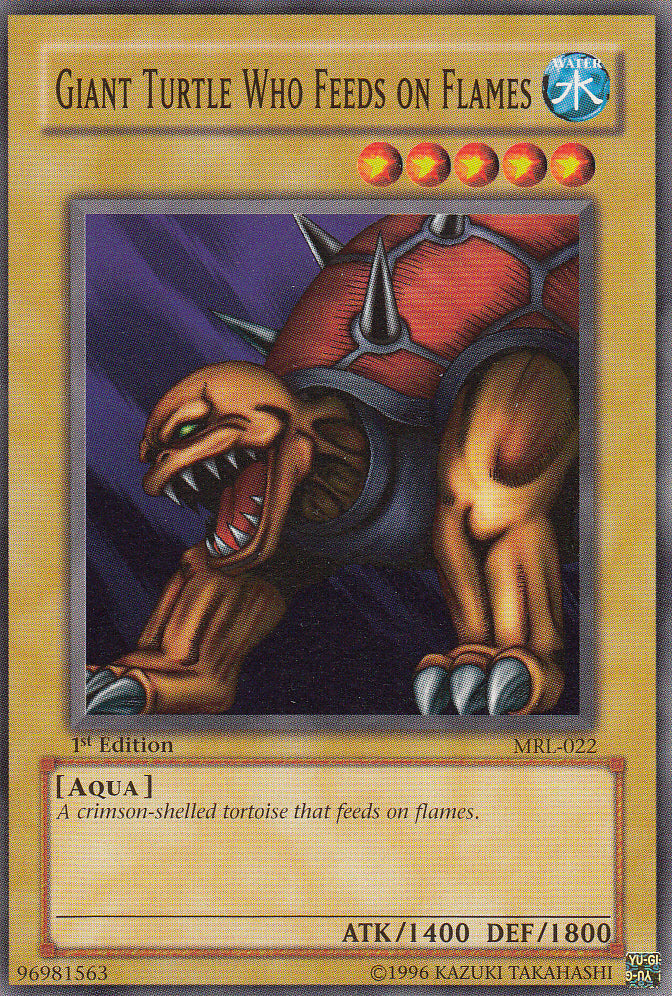 Giant Turtle Who Feeds on Flames [MRL-022] Common | Cracking-Singles