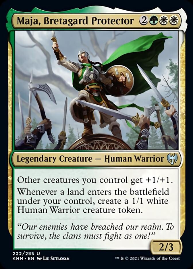 Maja, Bretagard Protector [Kaldheim] | Cracking-Singles