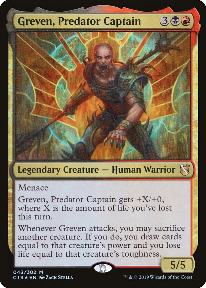 Greven, Predator Captain [Commander 2019] | Cracking-Singles