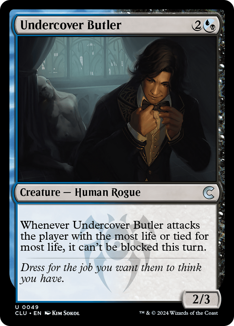 Undercover Butler [Ravnica: Clue Edition] | Cracking-Singles