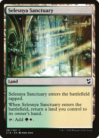 Selesnya Sanctuary [Commander 2018] | Cracking-Singles