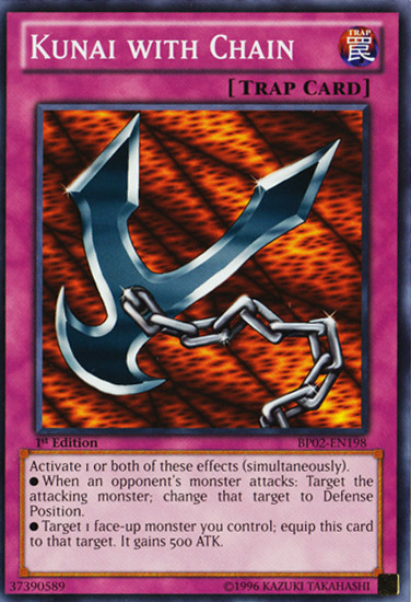 Kunai with Chain [BP02-EN198] Common | Cracking-Singles