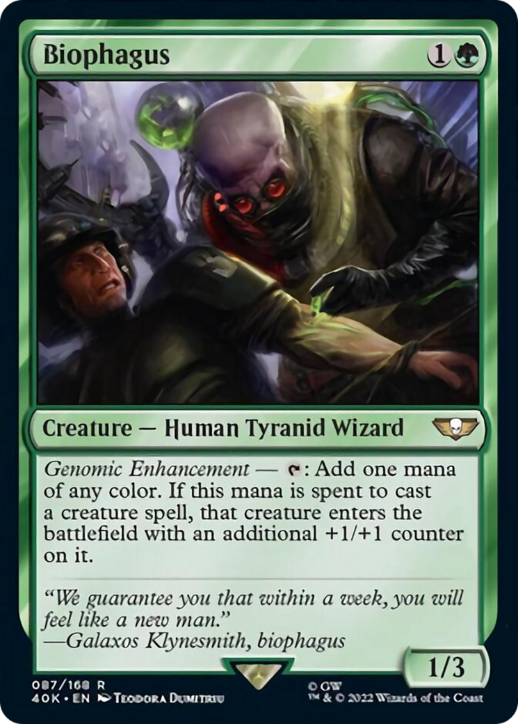 Biophagus (Surge Foil) [Universes Beyond: Warhammer 40,000] | Cracking-Singles