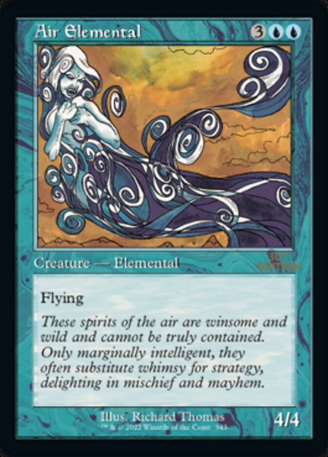 Air Elemental (Retro) [30th Anniversary Edition] | Cracking-Singles