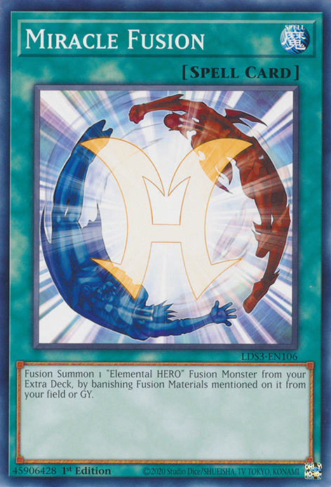Miracle Fusion [LDS3-EN106] Common | Cracking-Singles