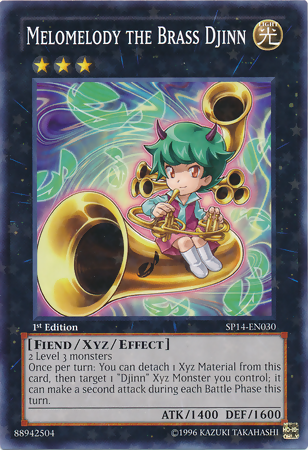 Melomelody the Brass Djinn [SP14-EN030] Starfoil Rare | Cracking-Singles