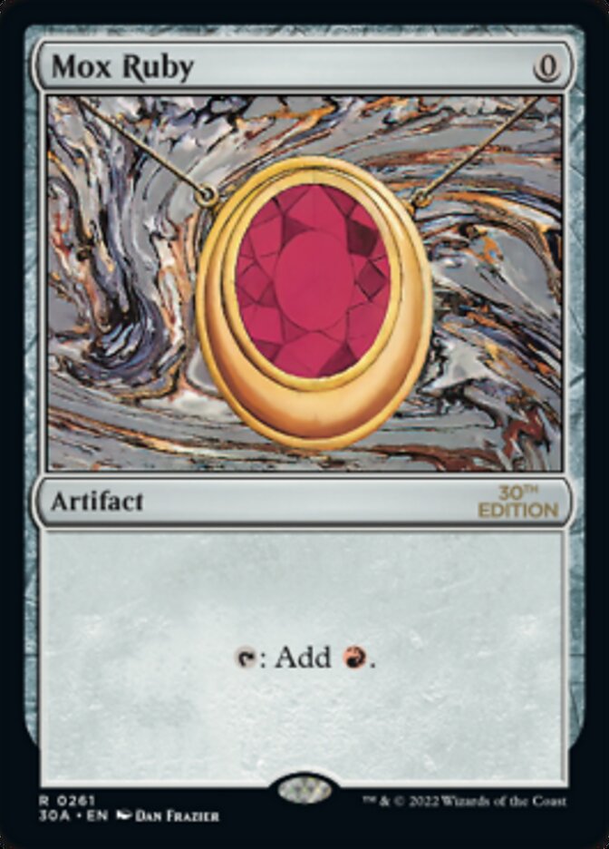 Mox Ruby [30th Anniversary Edition] | Cracking-Singles