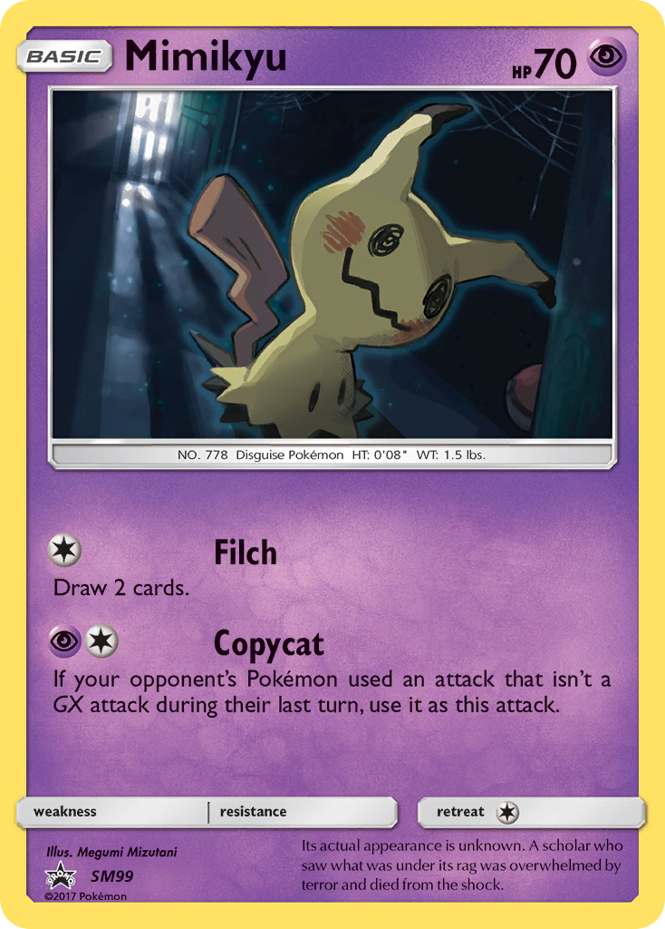 Mimikyu (SM99) [Sun & Moon: Black Star Promos] | Cracking-Singles