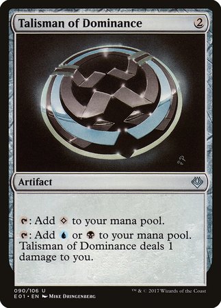 Talisman of Dominance [Archenemy: Nicol Bolas] | Cracking-Singles