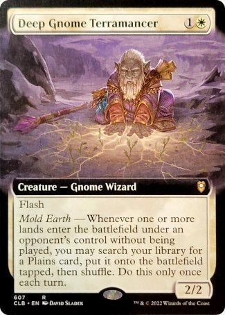 Deep Gnome Terramancer (Extended Art) [Commander Legends: Battle for Baldur's Gate] | Cracking-Singles
