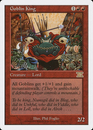 Goblin King [Classic Sixth Edition] | Cracking-Singles