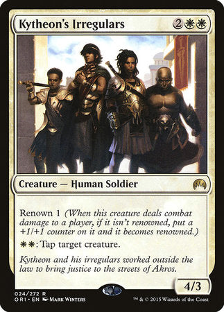 Kytheon's Irregulars [Magic Origins] | Cracking-Singles