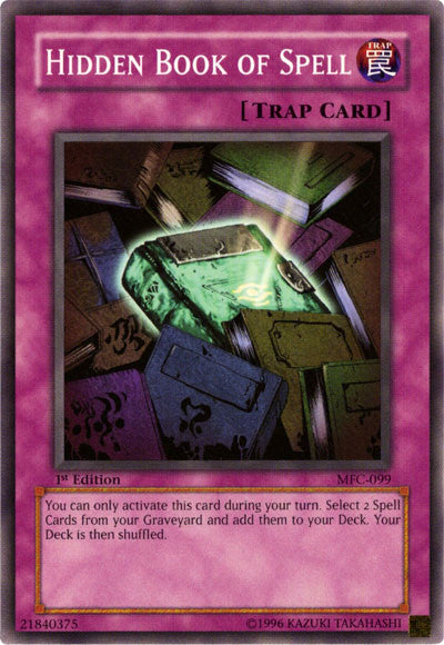 Hidden Book of Spell [MFC-099] Common | Cracking-Singles