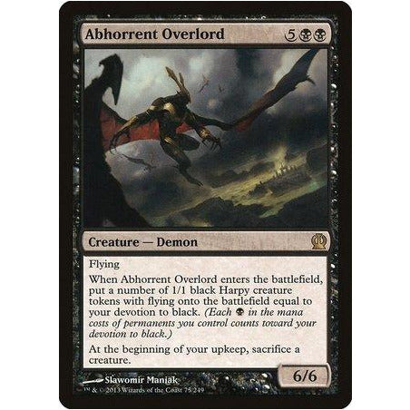 Abhorrent Overlord [Theros] | Cracking-Singles