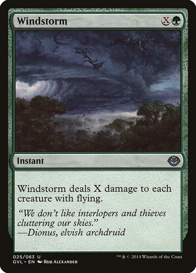 Windstorm (Garruk vs. Liliana) [Duel Decks Anthology] | Cracking-Singles