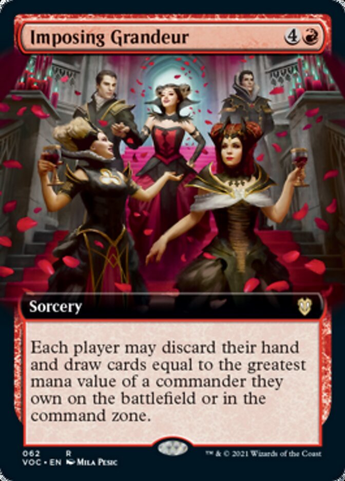 Imposing Grandeur (Extended) [Innistrad: Crimson Vow Commander] | Cracking-Singles