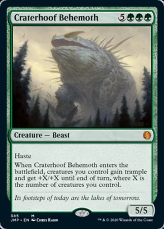 Craterhoof Behemoth [Jumpstart] | Cracking-Singles