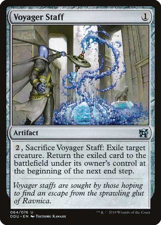Voyager Staff [Duel Decks: Elves vs. Inventors] | Cracking-Singles